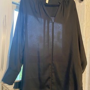 Black long sleeve dress